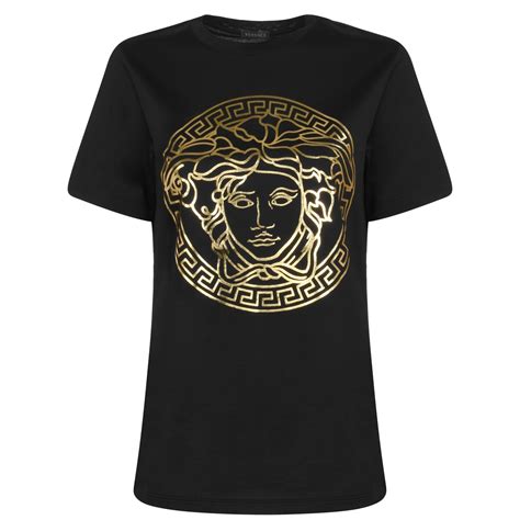 t-shirt versace logo femme|Versace tee shirts women.